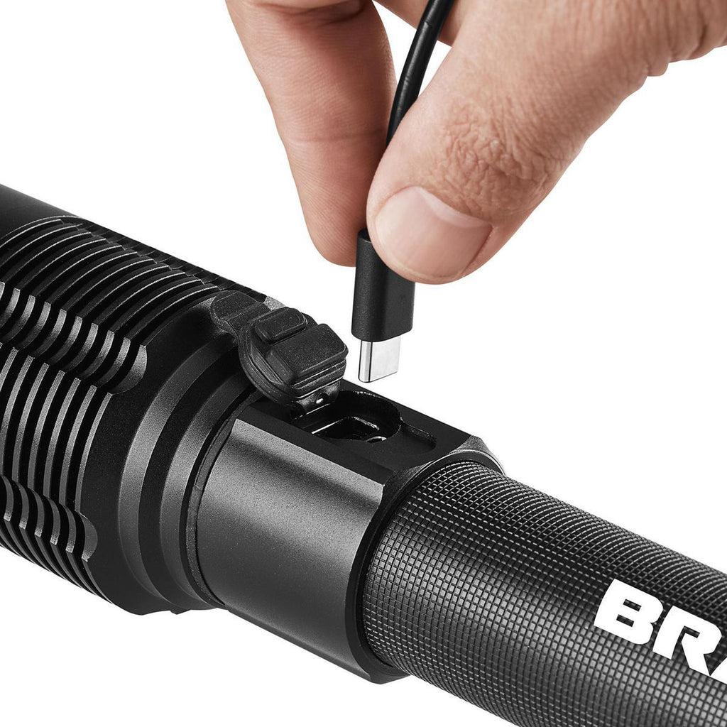 7000 Lumen Rechargeable Waterproof LED Flashlight H591