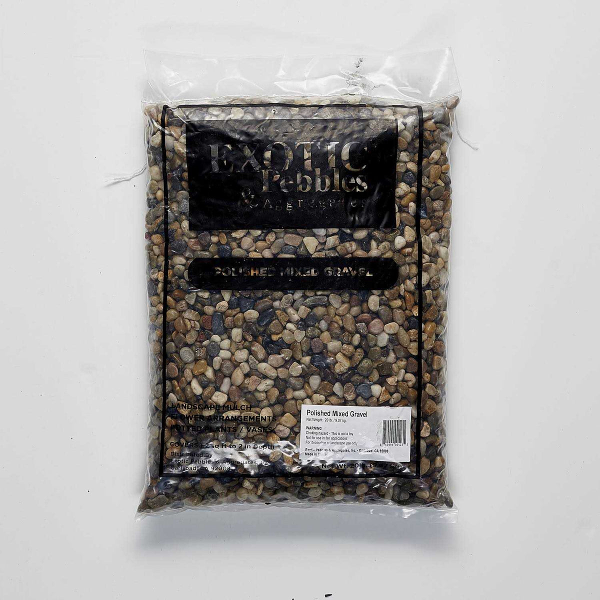 Polished Mixed Gravel F126432