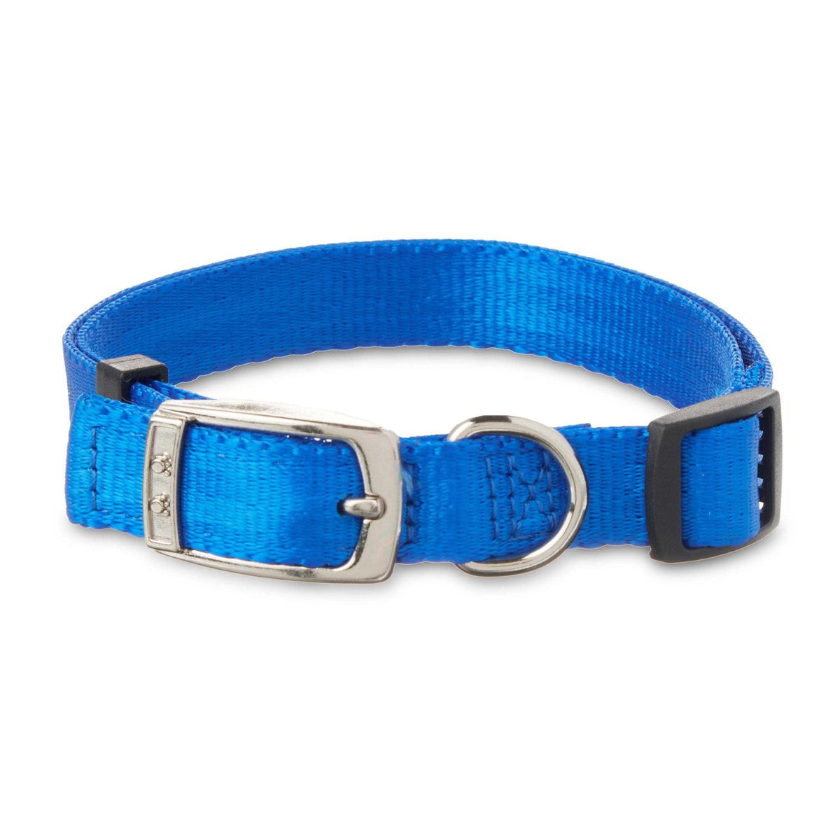 Solid Dog Collar with Metal Buckle C535208
