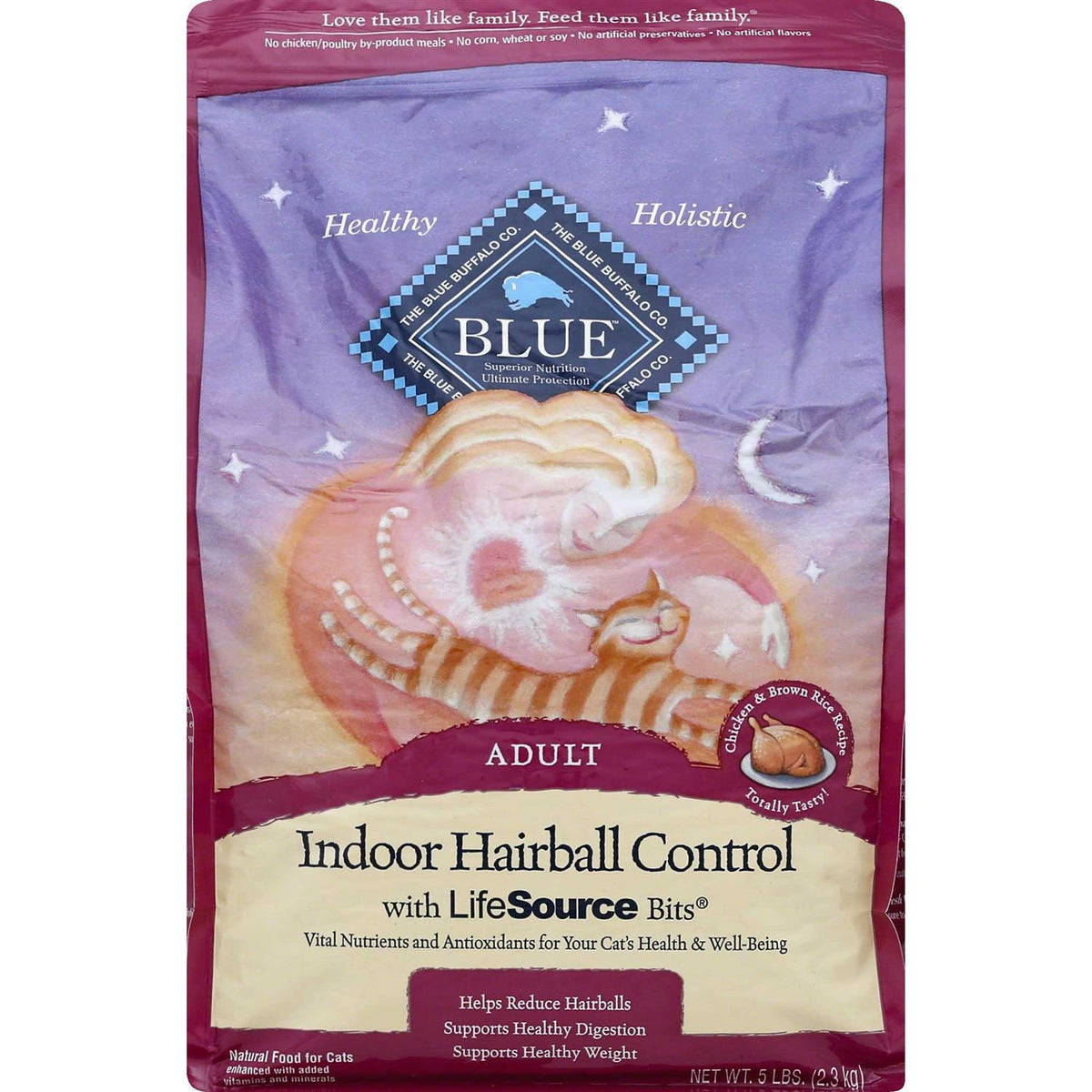 Chicken and Brown Rice Adult Dry Cat Food F77611