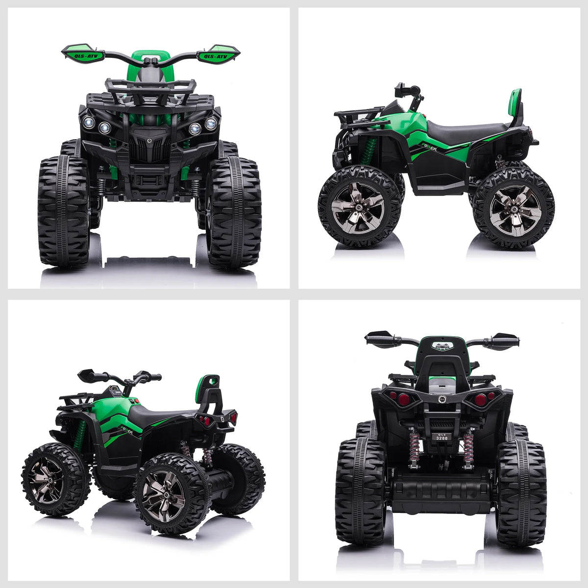 12V Kids ATV Ride-on Four-Wheeler Toy Car K3912