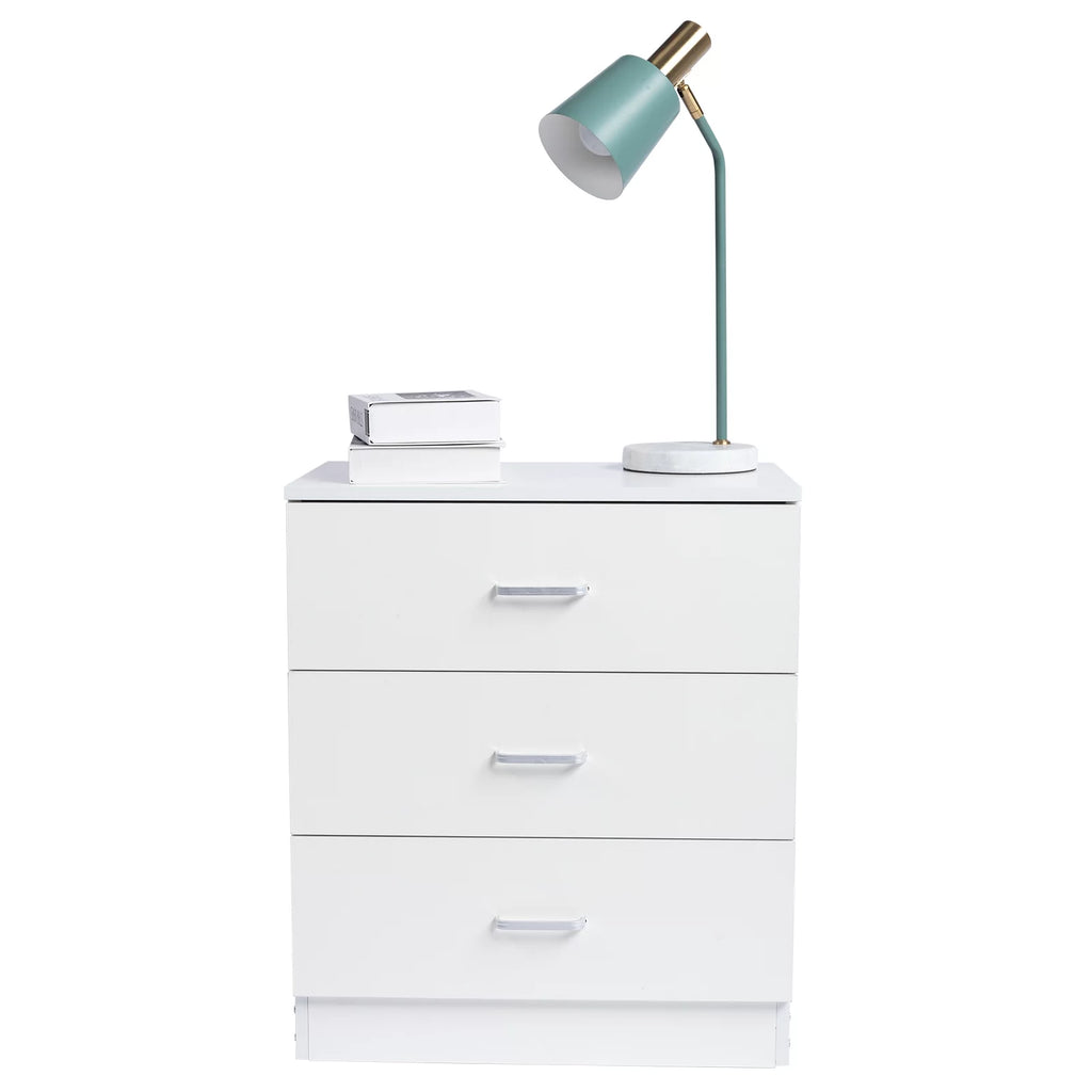 Wooden 3 Drawer Nightstand W478738