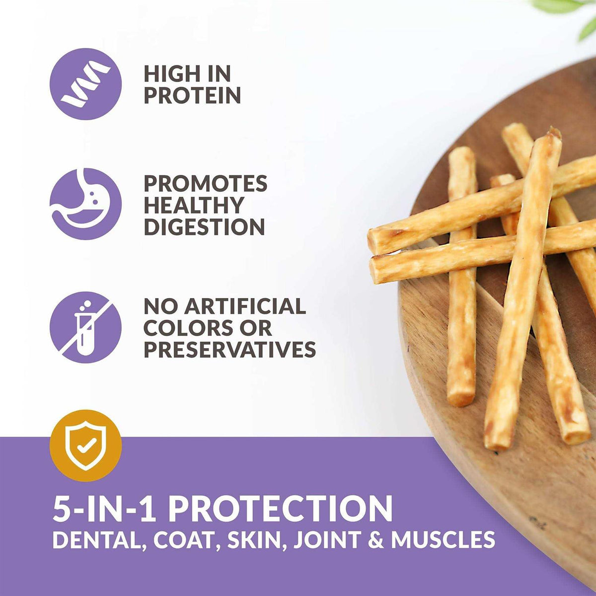 Beef Collagen Sticks Dog Chews Y110687