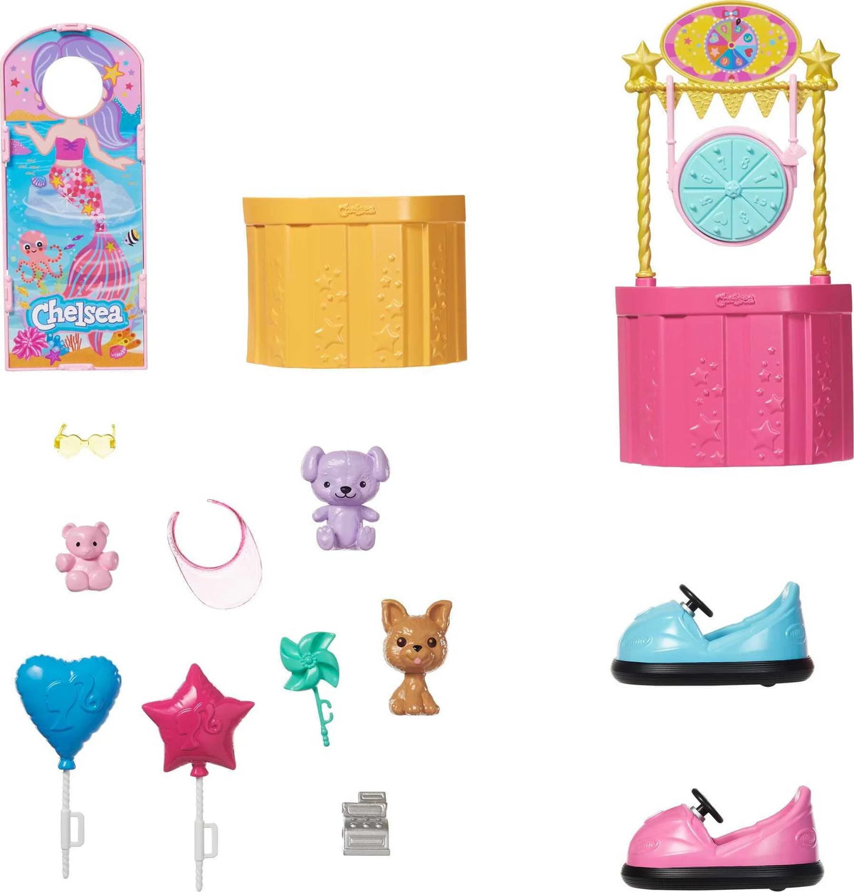Chelsea Carnival Playset with Doll and Ferris Wheel J153898