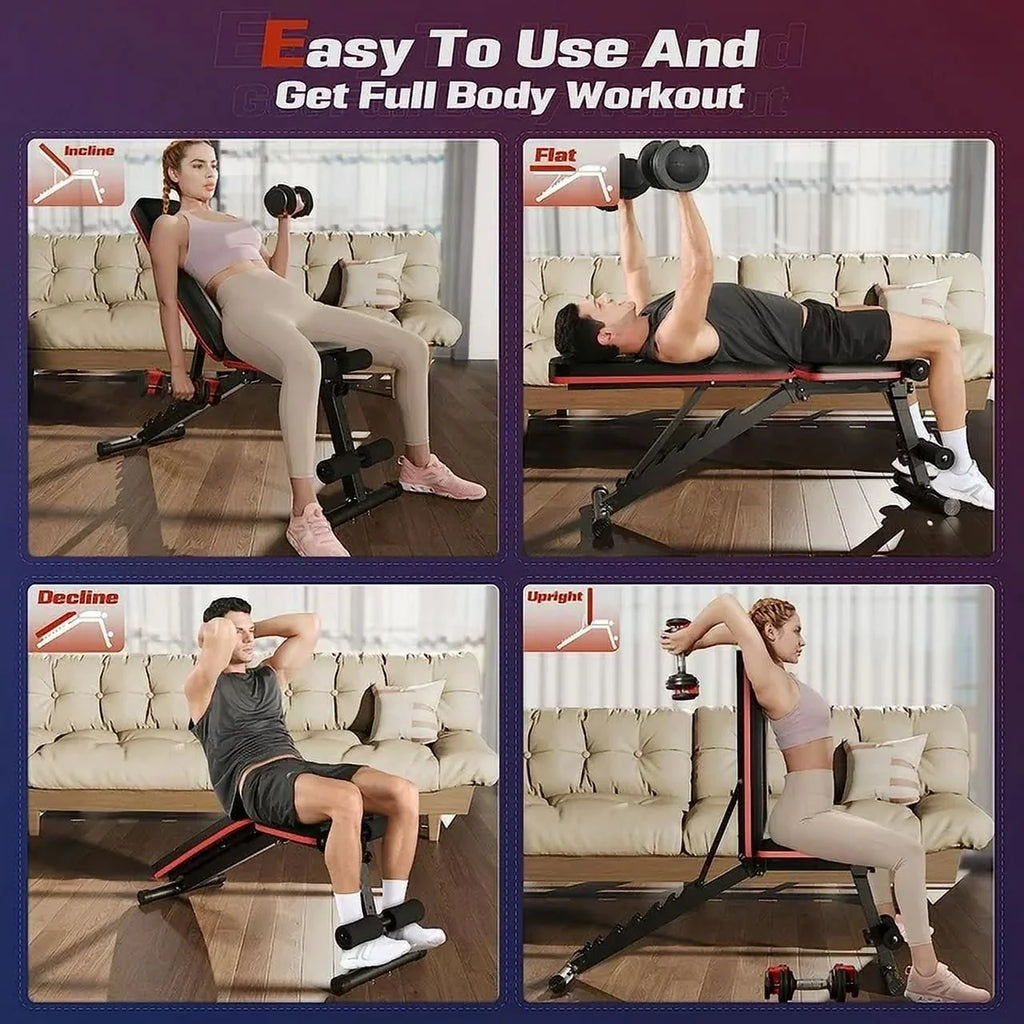 Adjustable Folding Weight Bench C1065