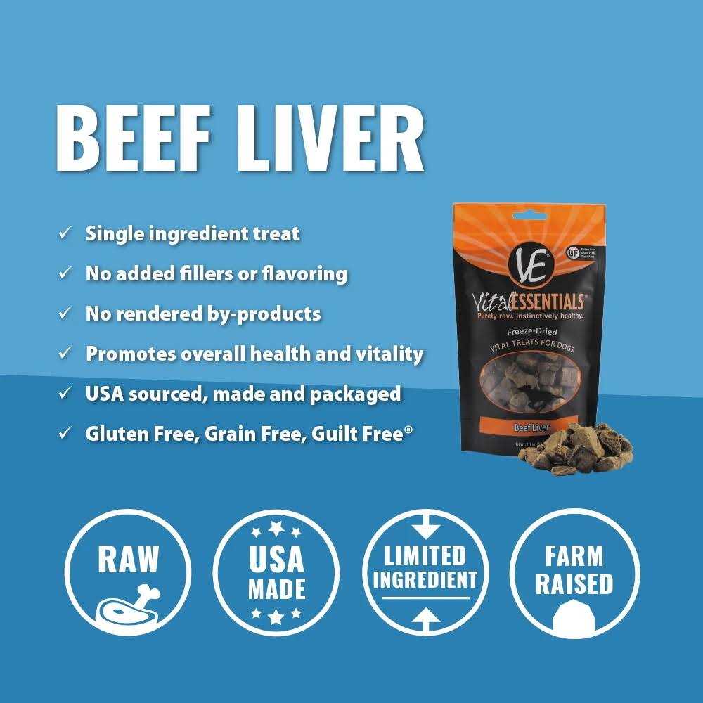 Beef Liver Freeze-Dried Dog Treats H666569