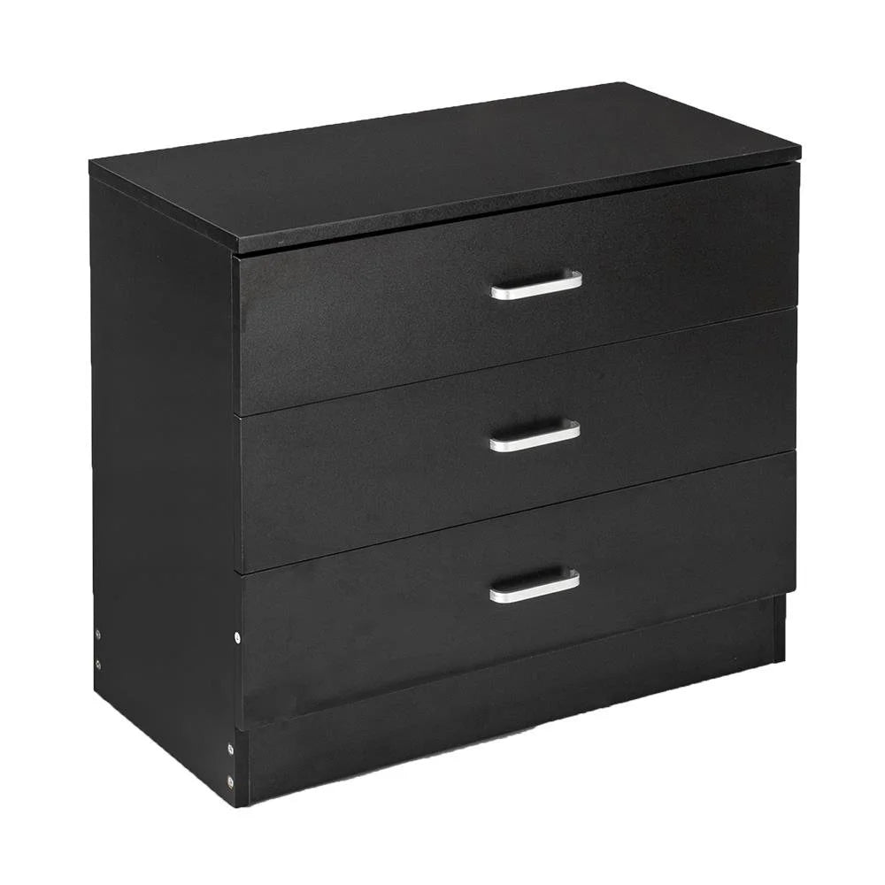 Wooden 3 Drawer Nightstand W478738