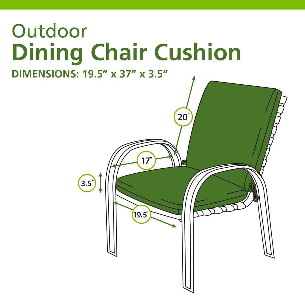 Tan Rectangle Outdoor Chair Cushion K51680