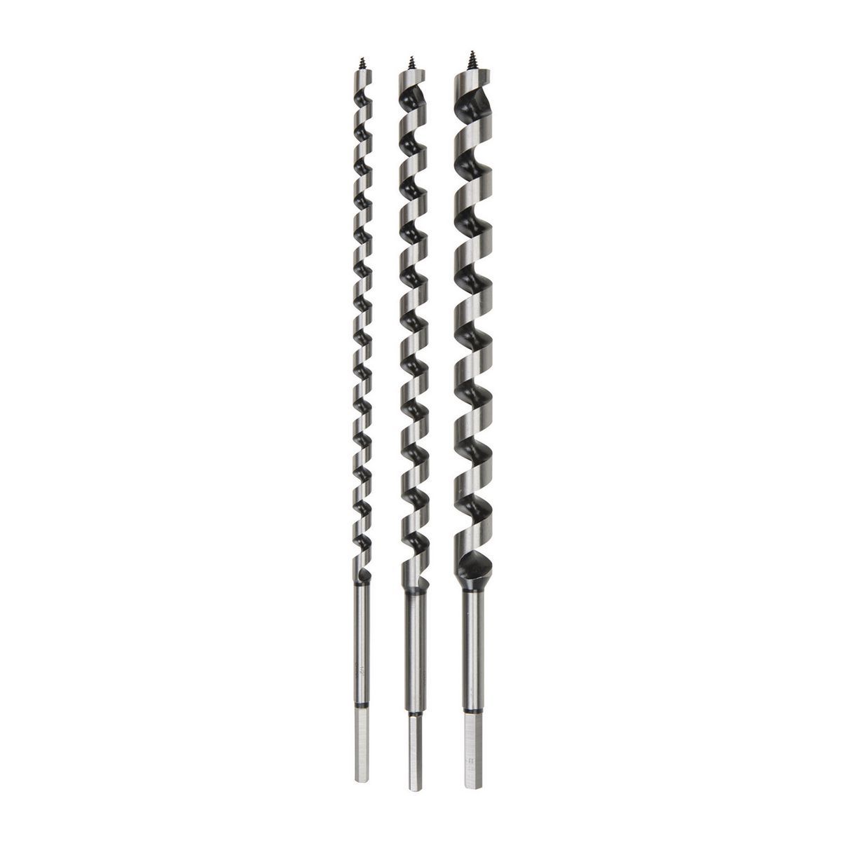 18 in. Ship Auger Bit Set, 3-Piece N126