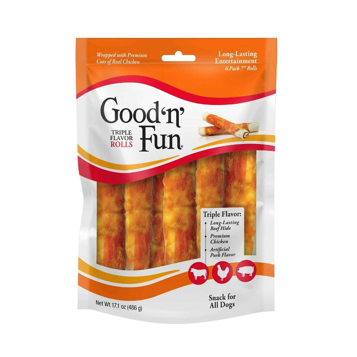 Healthy Hide Triple Flavor Rolls M993233