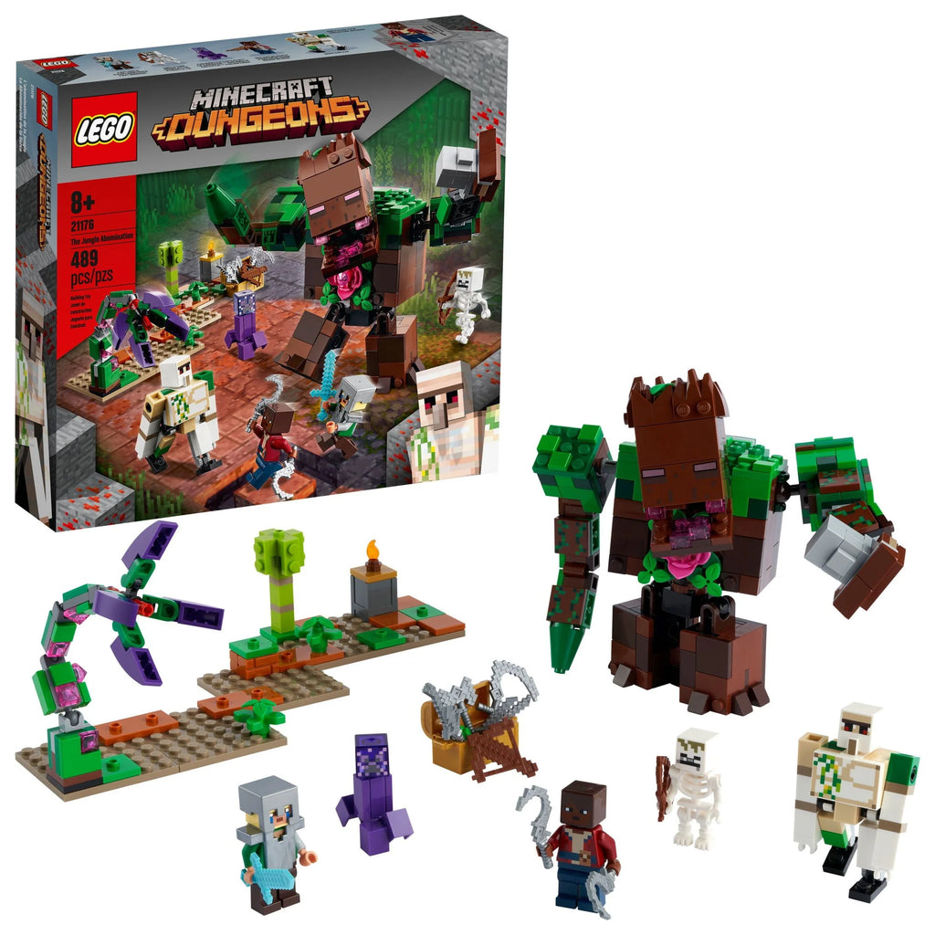 Minecraft Building Toy Playset 487 Pieces I7141