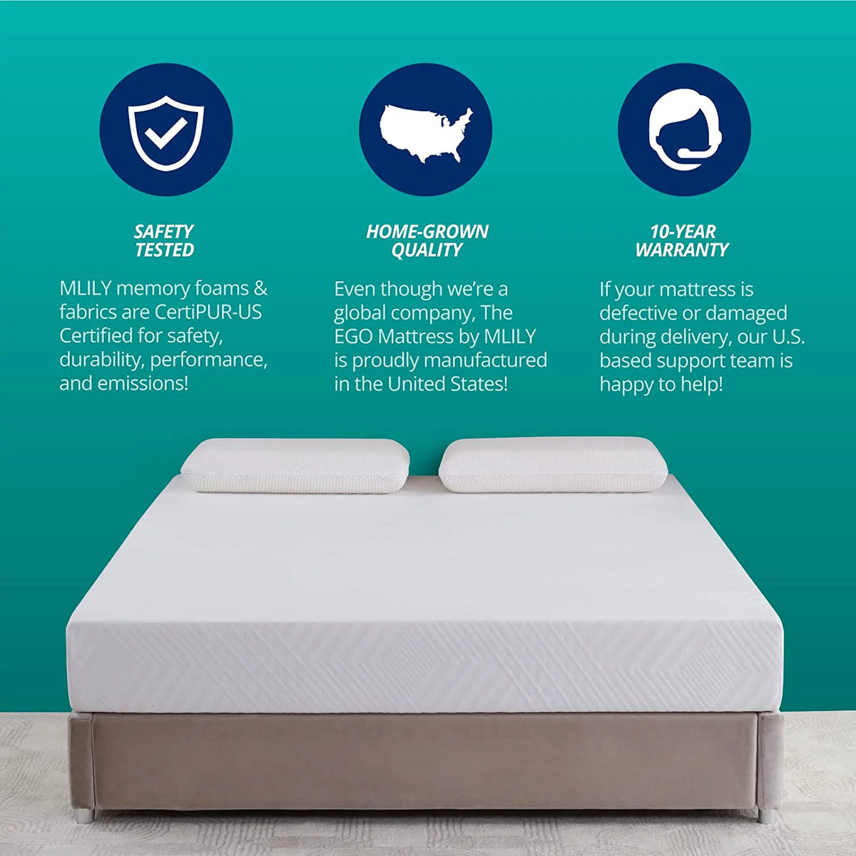 8 inch Memory Foam Mattress Full Size B12818