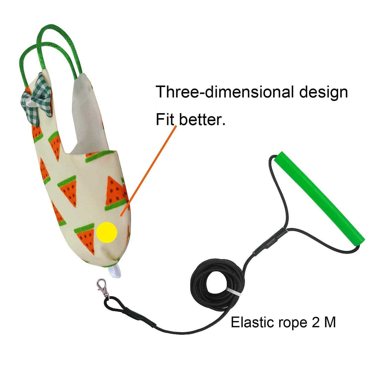 Bird Diaper Harness Flight Suit with 80 Inch Flying Leash C55437