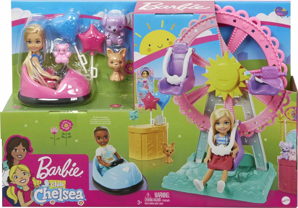 Chelsea Carnival Playset with Doll and Ferris Wheel J153898