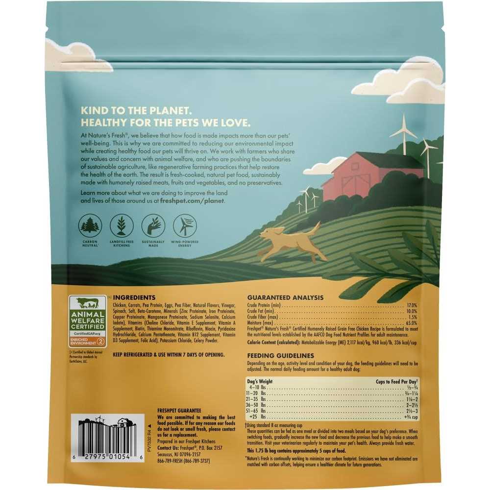 Grain Free Chicken Recipe Dog Food W500940