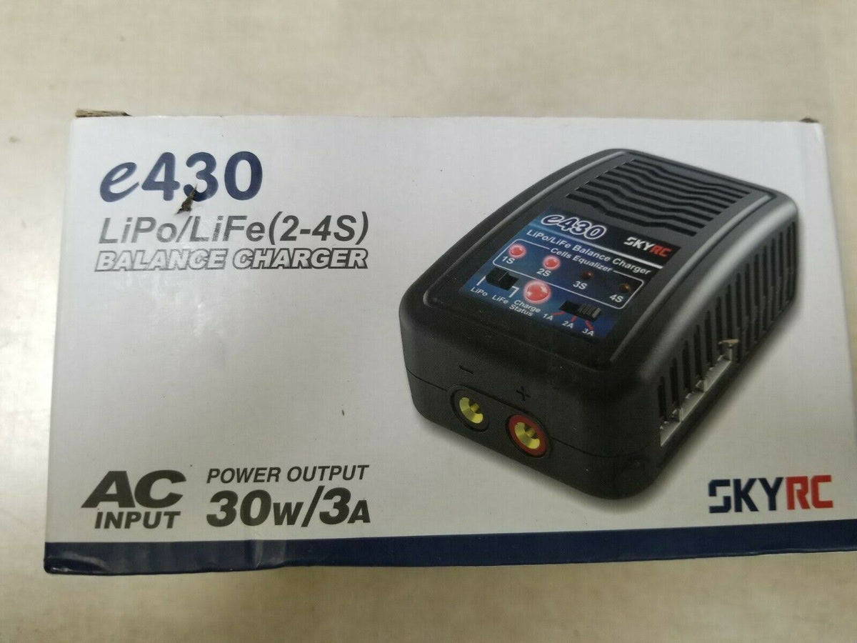 Balance Charger AC LiPo/LiFe 2-4S 30w/3A L790887