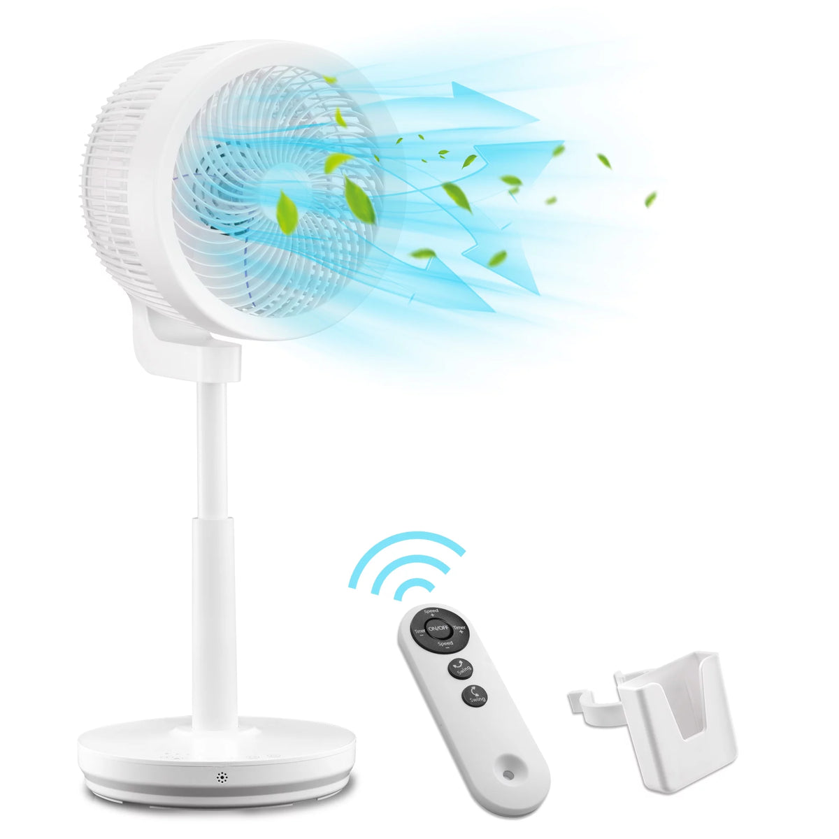 3-in-1 Portable Evaporative Air Cooler with Humidifier & Remote Control C695922