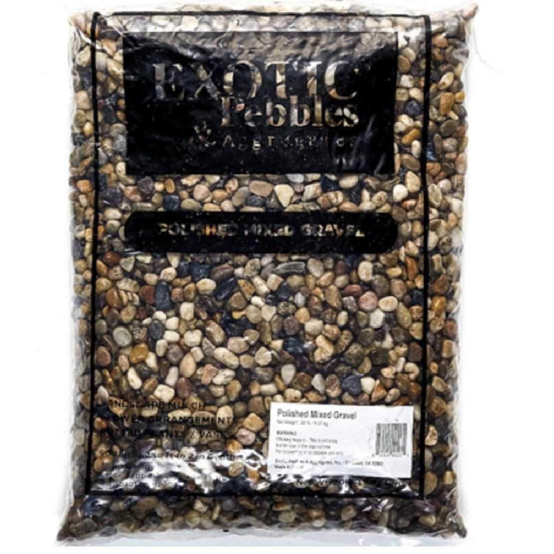 Polished Mixed Gravel F126432