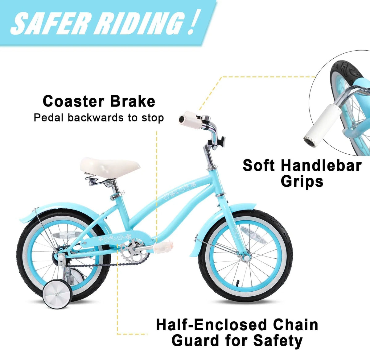 16 inch Kids Cruiser Bike N54718